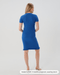 Short Sleeve Knit Maternity Dress with Playful Hem Detail - Nature Baby Outfitter