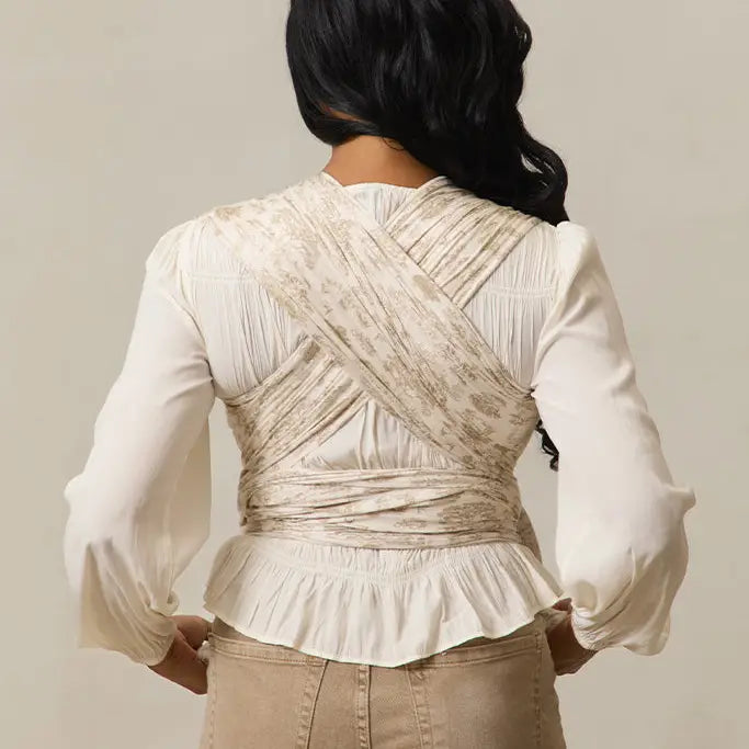 Ecru Toile Wrap