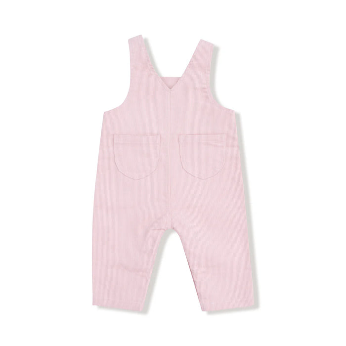 Veiled Pink Corduroy Classic Overalls