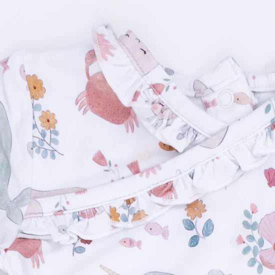 Garden Sea Creatures Kimono Gown