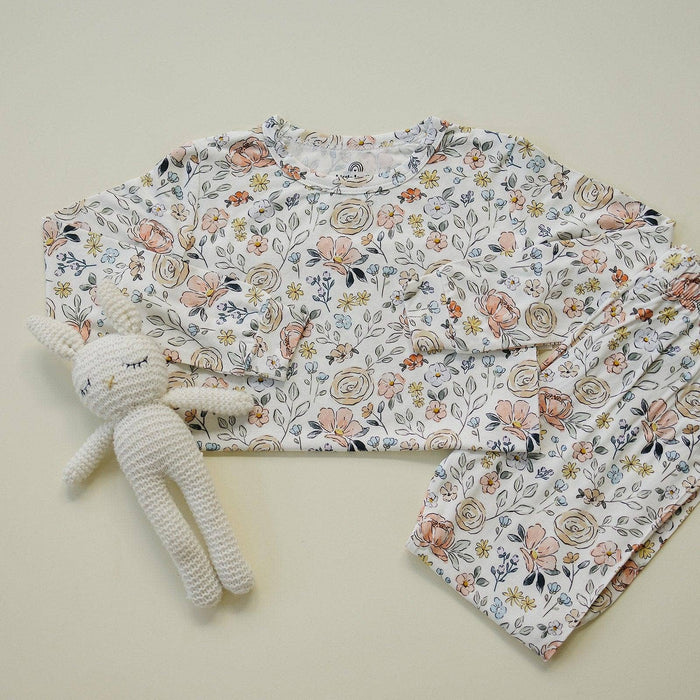 Pastel Petals 2pc Modal Pajamas Set