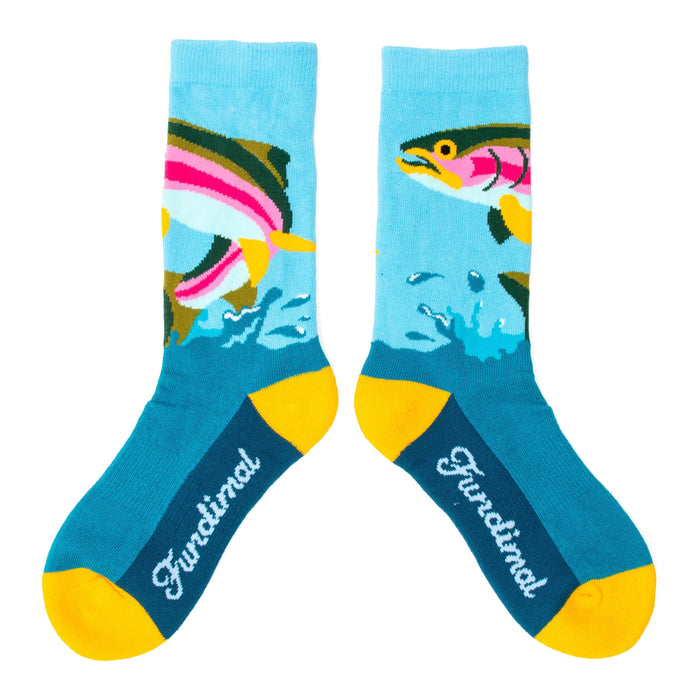 Big Kids Rainbow Trout Socks