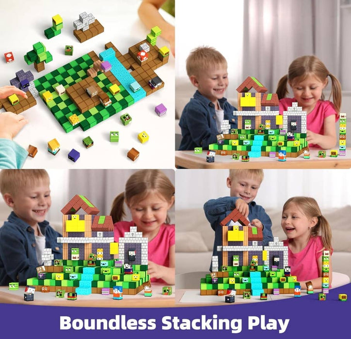 Zomblocks - 100PCS Magnetic Blocks