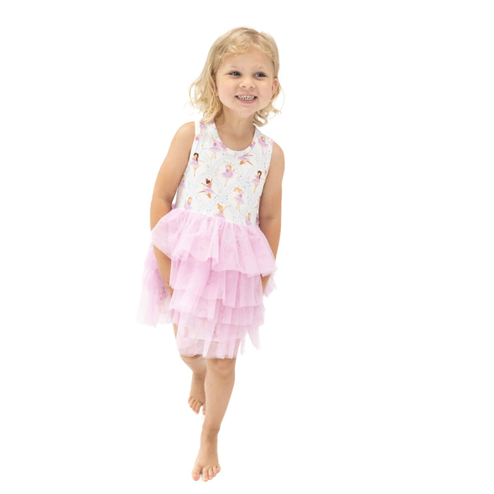 Bows & Ballerinas Twirly Tank Tutu Dress