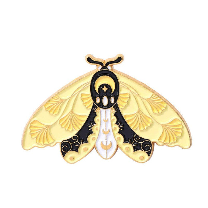 Colorful Butterfly Insect Brooch Metal Badge Scarf Clip