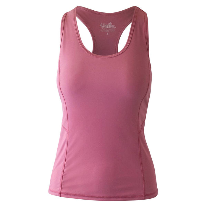 Women's Racerback Swim Tank: Wild Rose / L