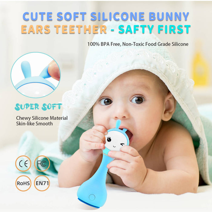 Smarty Bunny – Sensory Toy with Music, Lights & Teether