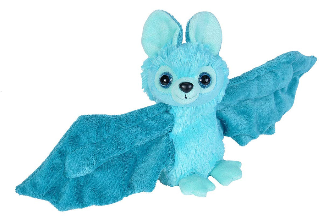 Huggers Blue Bat Stuffed Animal  8"