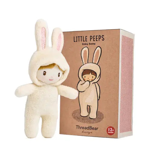 Binky Bunny Little Peeps Matchbox Doll