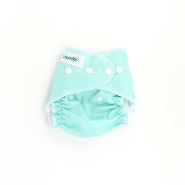 Tame Teal Cheeky Cloth One Size Reusable Swim Diaper