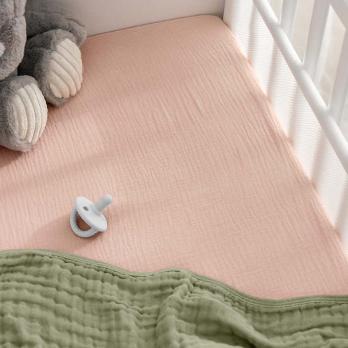 Muslin Cotton Bassinet Sheets, 1 Pack