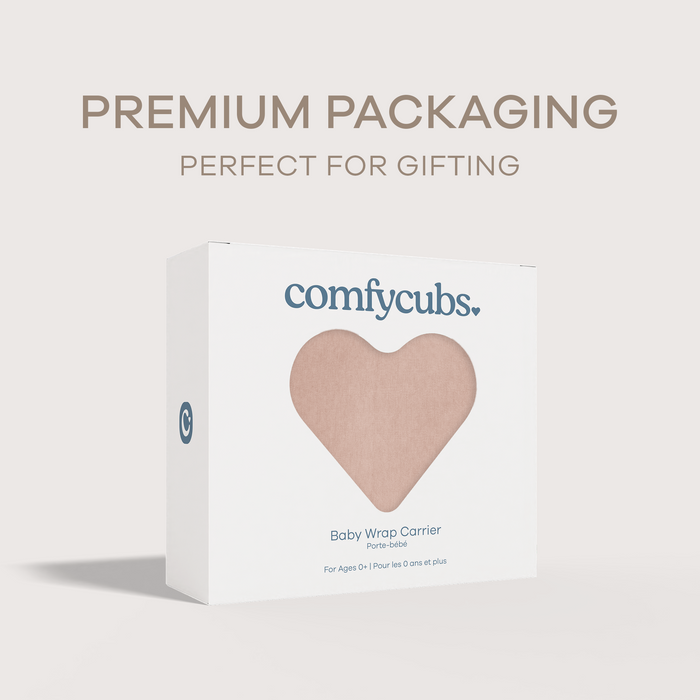 Baby Wrap Carrier in Blush