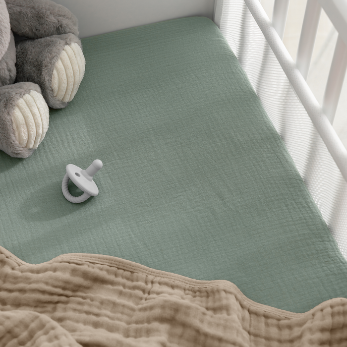 Muslin Cotton Bassinet Sheets, 1 Pack