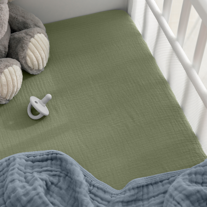 Muslin Cotton Bassinet Sheets, 1 Pack