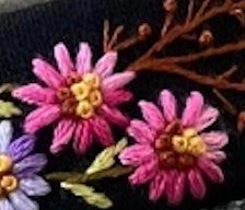 Ariella Floral Embroidered Headband