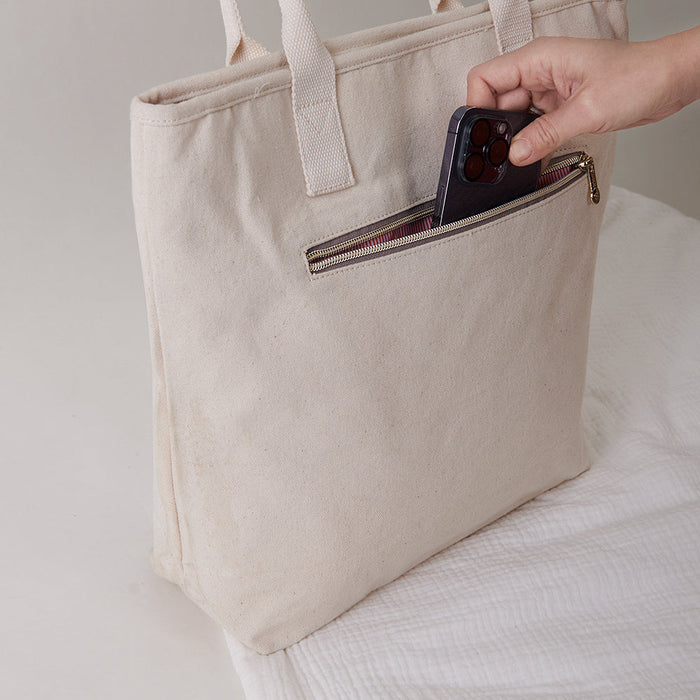 Canvas Hospital Bag Large Capacity Maternity Tote Bag