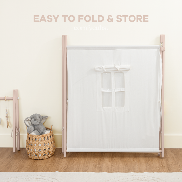 Kids Indoor Play Tent in Blush