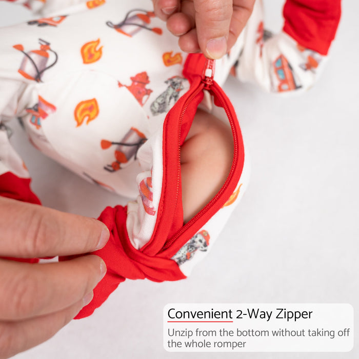 Firehouse Fido Zipper One Piece Pajama