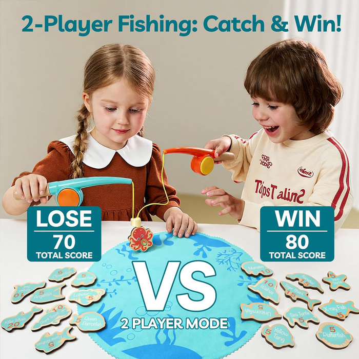 Montessori Toddler Fishing Game