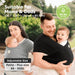 Graphite KeaBabies D-Lite Wrap Carrier - Nature Baby Outfitter