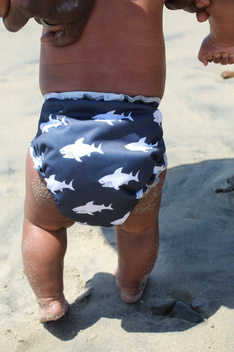 Hungry Shark Cheeky Cloth One Size Reusable Swim Diaper