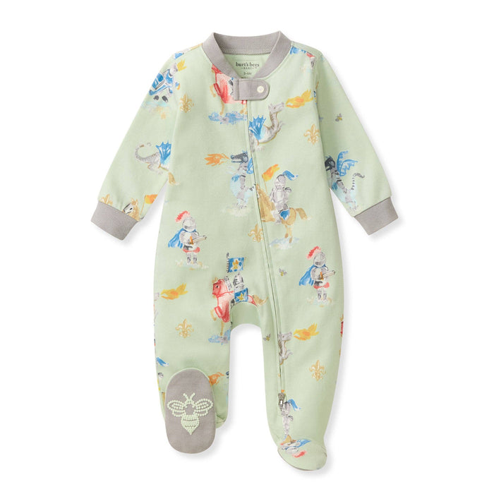 Knight & Dragons Organic Cotton Sleep & Play Footed