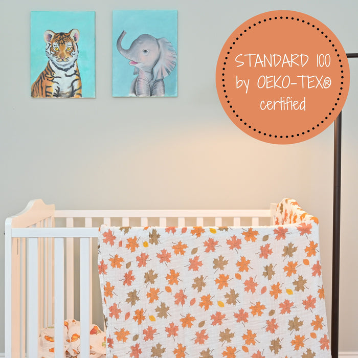 Unbe-leaf-able Swaddle Blanket