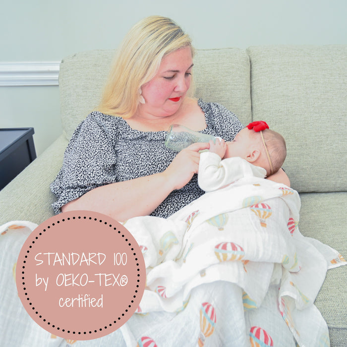 The Sky is the Limit Swaddle Blanket