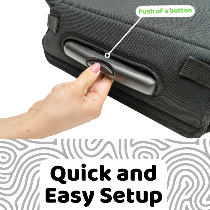 BubbleBum Teleport Backless Booster Car Seat - Nature Baby Outfitter