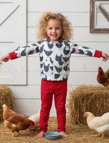 Count your Chickens Zipper Hoodie