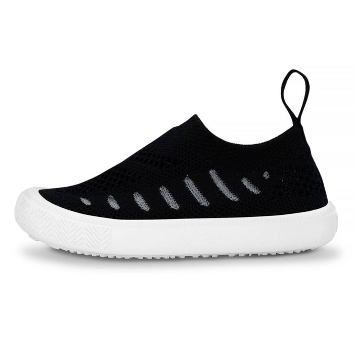 Black Kids Breeze Knit Shoe