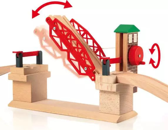 Brio World - Lifting Bridge - Toy Train Accessory