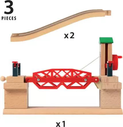 Brio World - Lifting Bridge - Toy Train Accessory