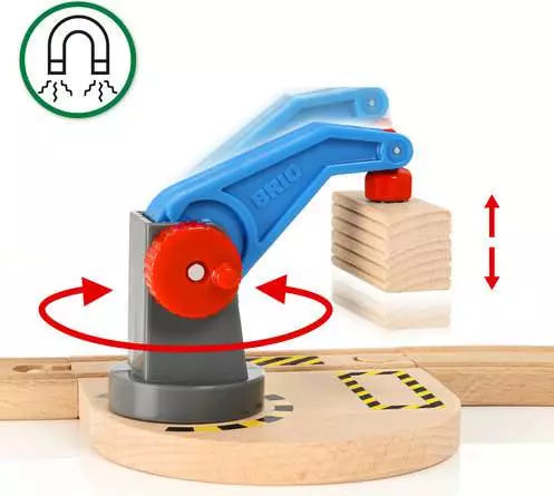 Brio World - Starter Lift & Load Set - Toy Train Set