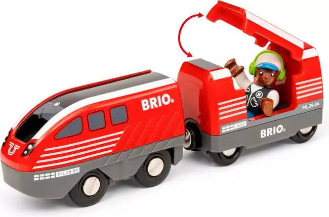 Brio World - Pull Back Train Set