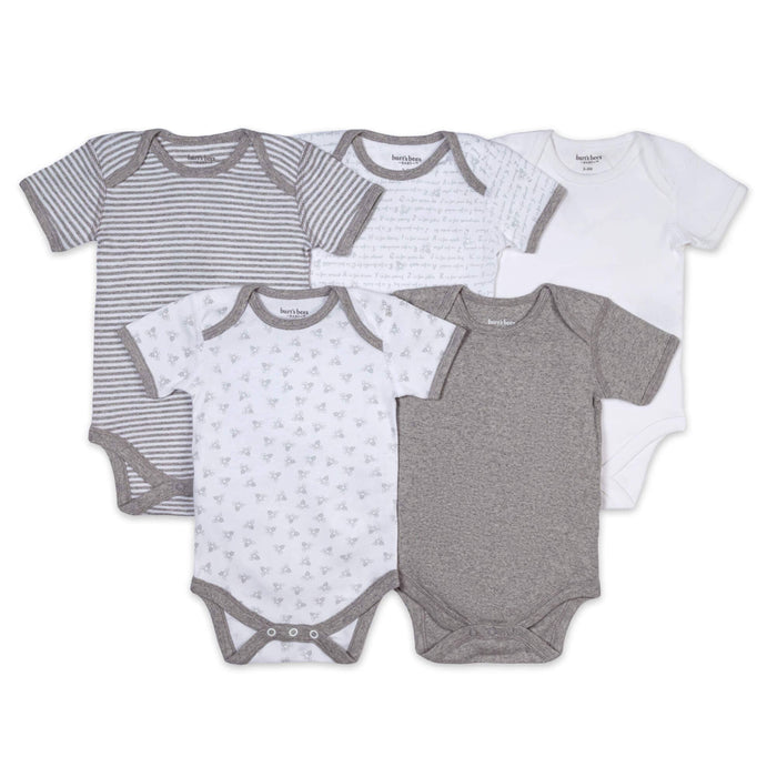 Set of 5 Short Sleeve Bodysuits