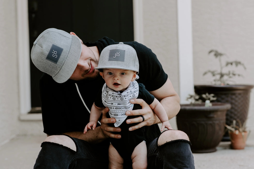 SR Grey Snapback Hat