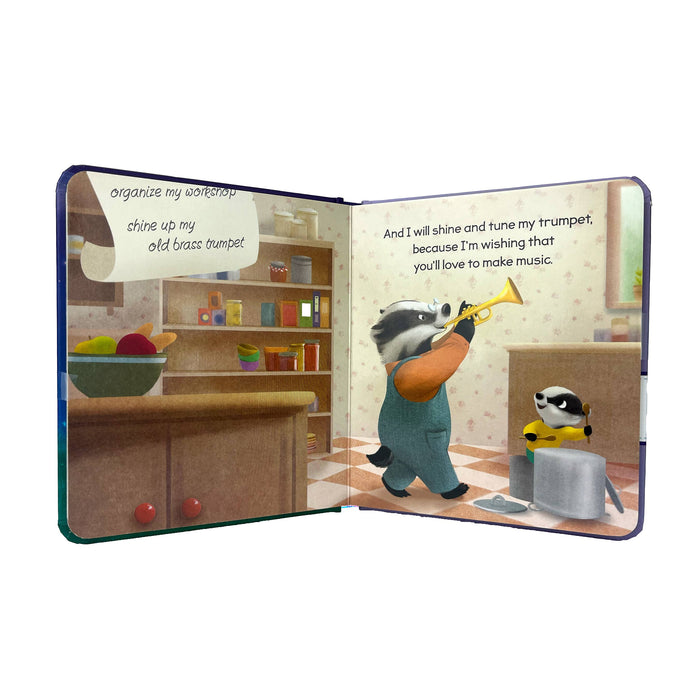 Grandpa's Wish List – Casebound Kids’ Board Book