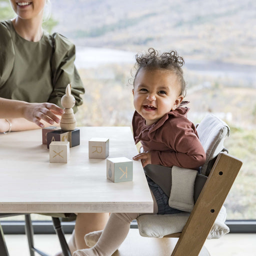 Stokke Tripp Trapp High Chair² with Cushion + Stokke Tray - Nature Baby Outfitter