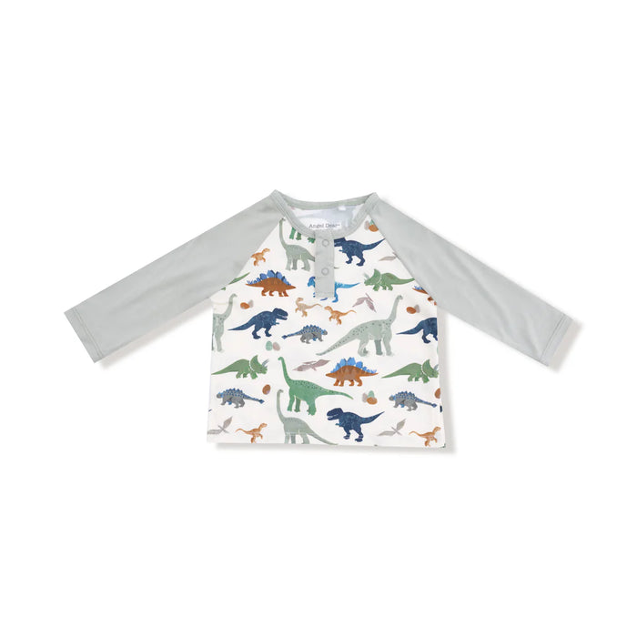 Washy Dinos Raglan Sweatshirt & Joggers Set