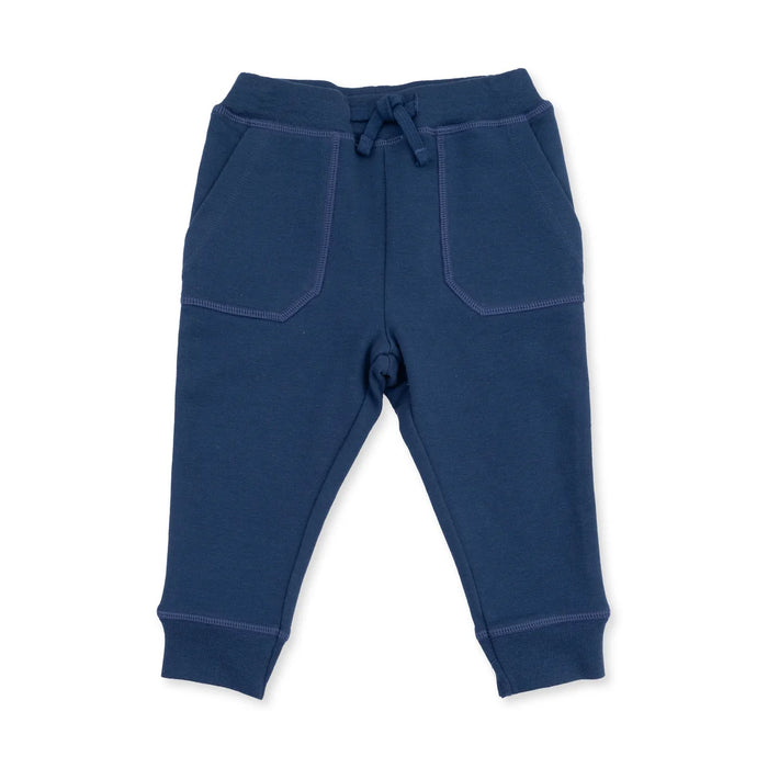 Solid Insignia Blue Joggers
