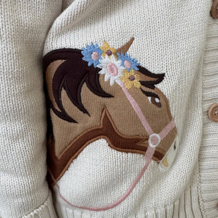 Bridle Up Pony Cardigan