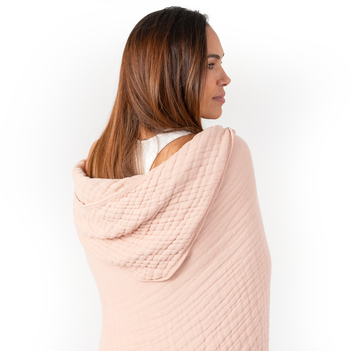 Adult Muslin Hooded Towel