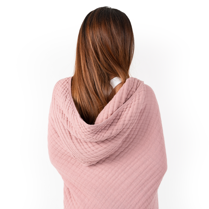 Adult Muslin Hooded Towel