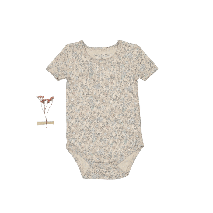 The Printed Short Sleeve Onesie - Elise