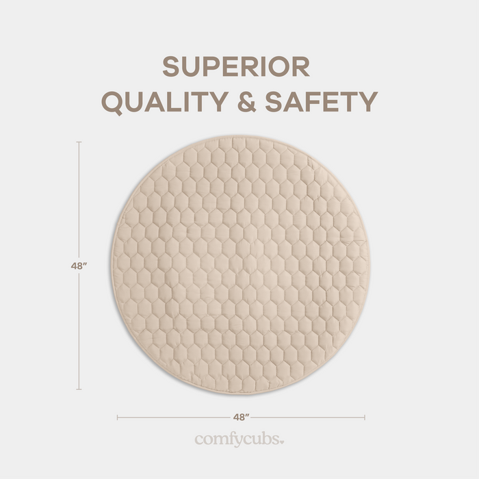 Play Mat with Non-Slip Bottom in Sand