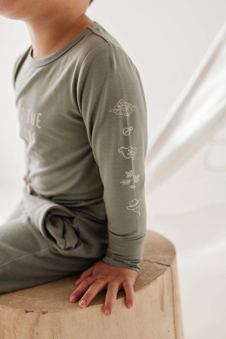 Into the Woods Long Sleeve Bamboo Tee