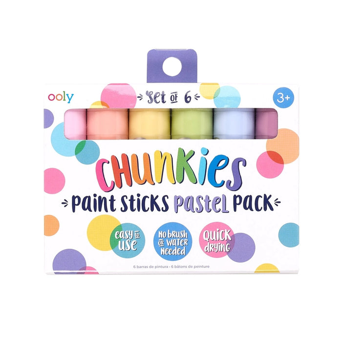 Pastel Chunkies Paint Stick - Set of 6