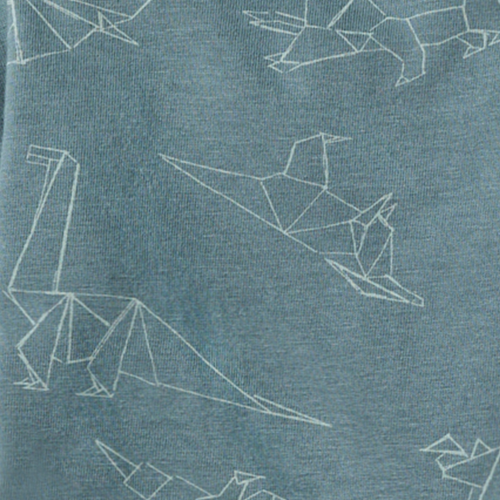 Origami Dinos Baby Boy 2 Pack Romper Set