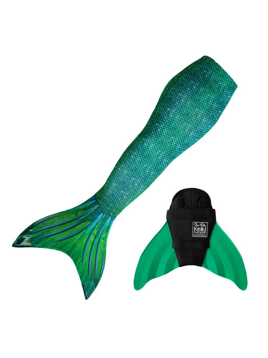 Siren Green Mermaid Tail & Monofin